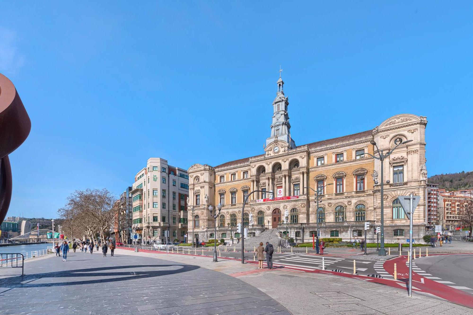 דירות בילבאו Ayuntamiento Cerca Del Casco Viejo & Parking מראה חיצוני תמונה